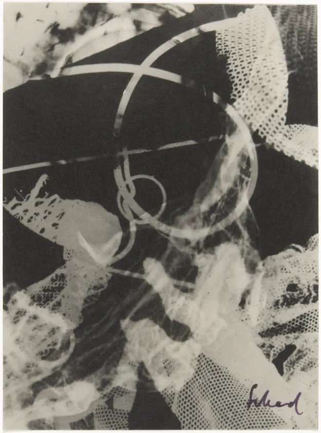 Copy print of photogram