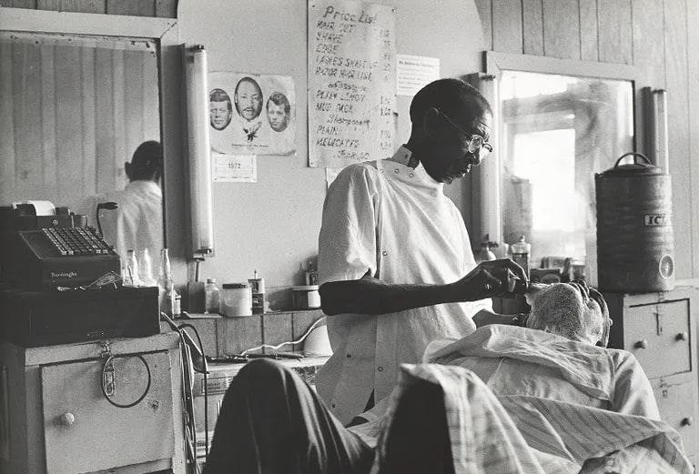 Barbershop, Tuskegee, Alabama