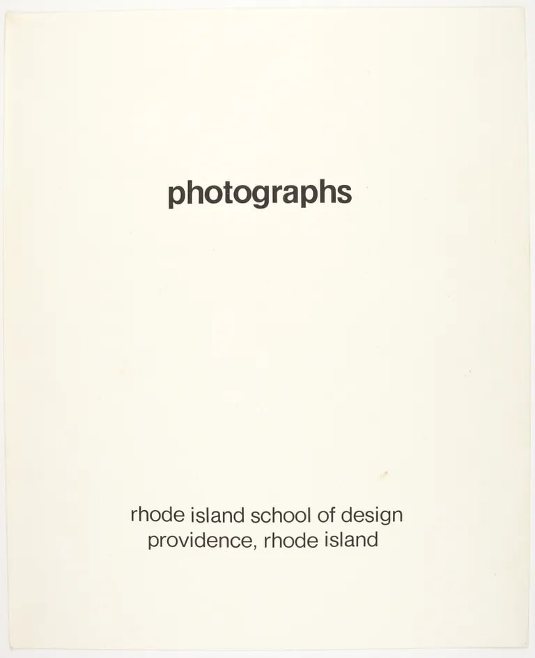 Photographs: Rhode Island School of Design