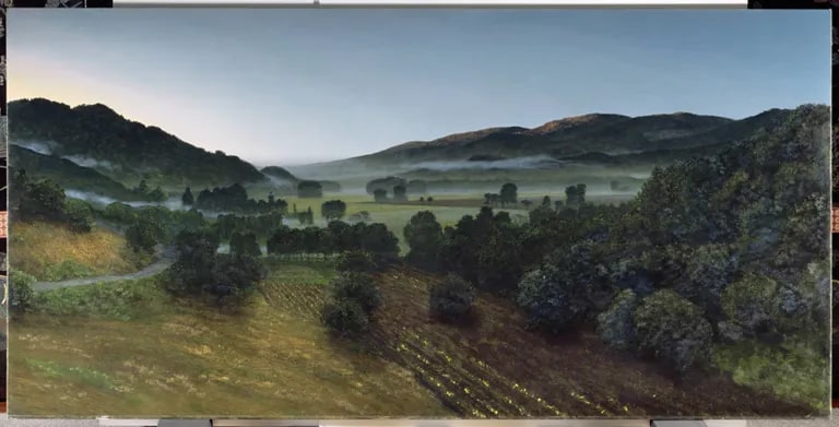 Napa Dawn, Spring Light