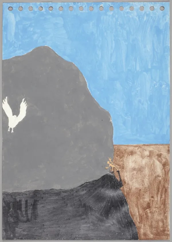 Budge and the Ancient Aviary Petroglyph