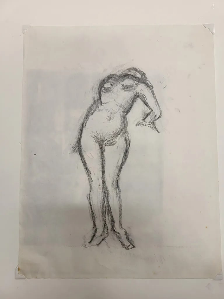 Confessional Study/Girolama da Cremona Sketch