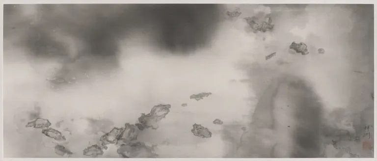 Glimpsing myriad shapes all enveloped in mist and haze (历览万象俱空濛)