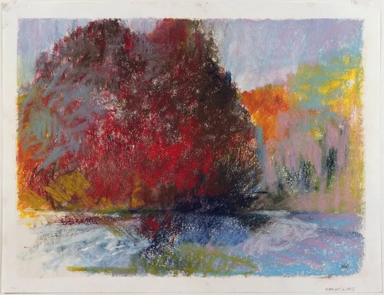 The Pond, Institute for Advanced Study, 9 AM, Oct. 11, 1993