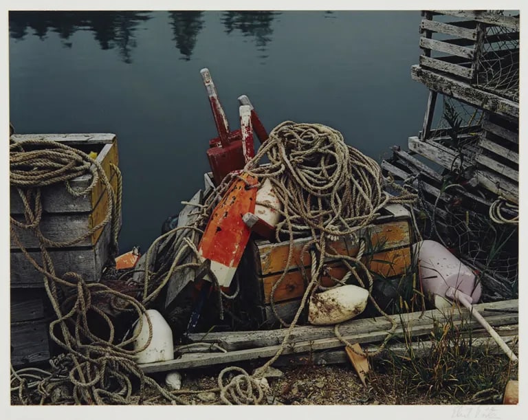 Lobster Trap Gear, Maine