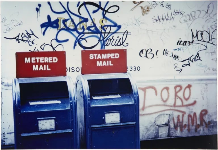 Mail Boxes, Madison Avenue, New York City