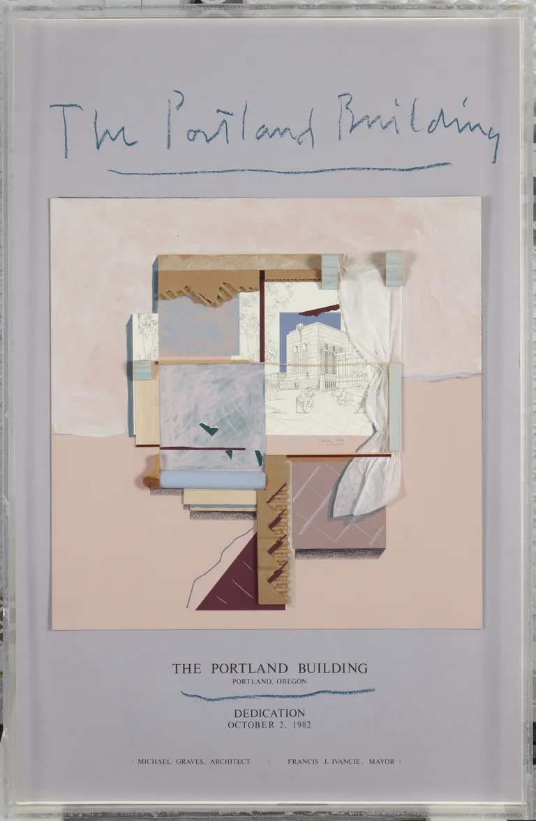The Portland Building: Commemorative Poster