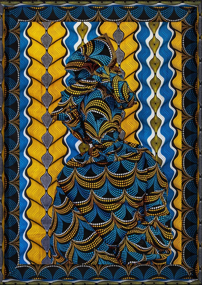 Ochre Waves, from the FLUX series