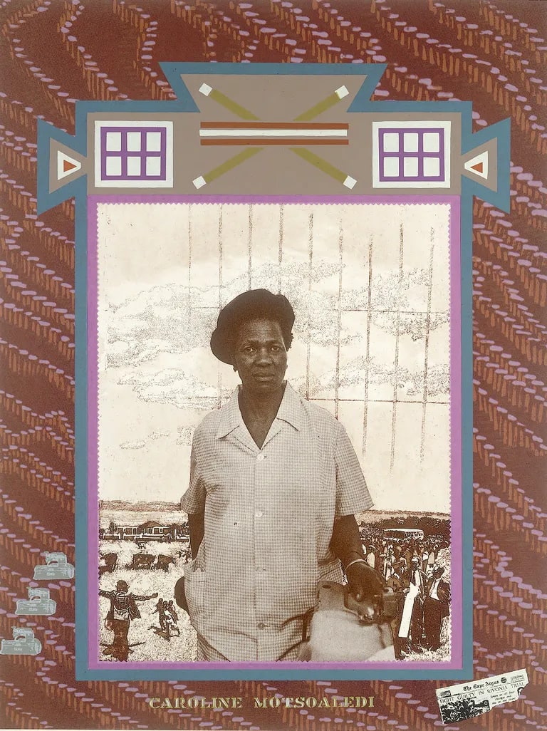 Caroline Motsoaledi, from the A Few South Africans series