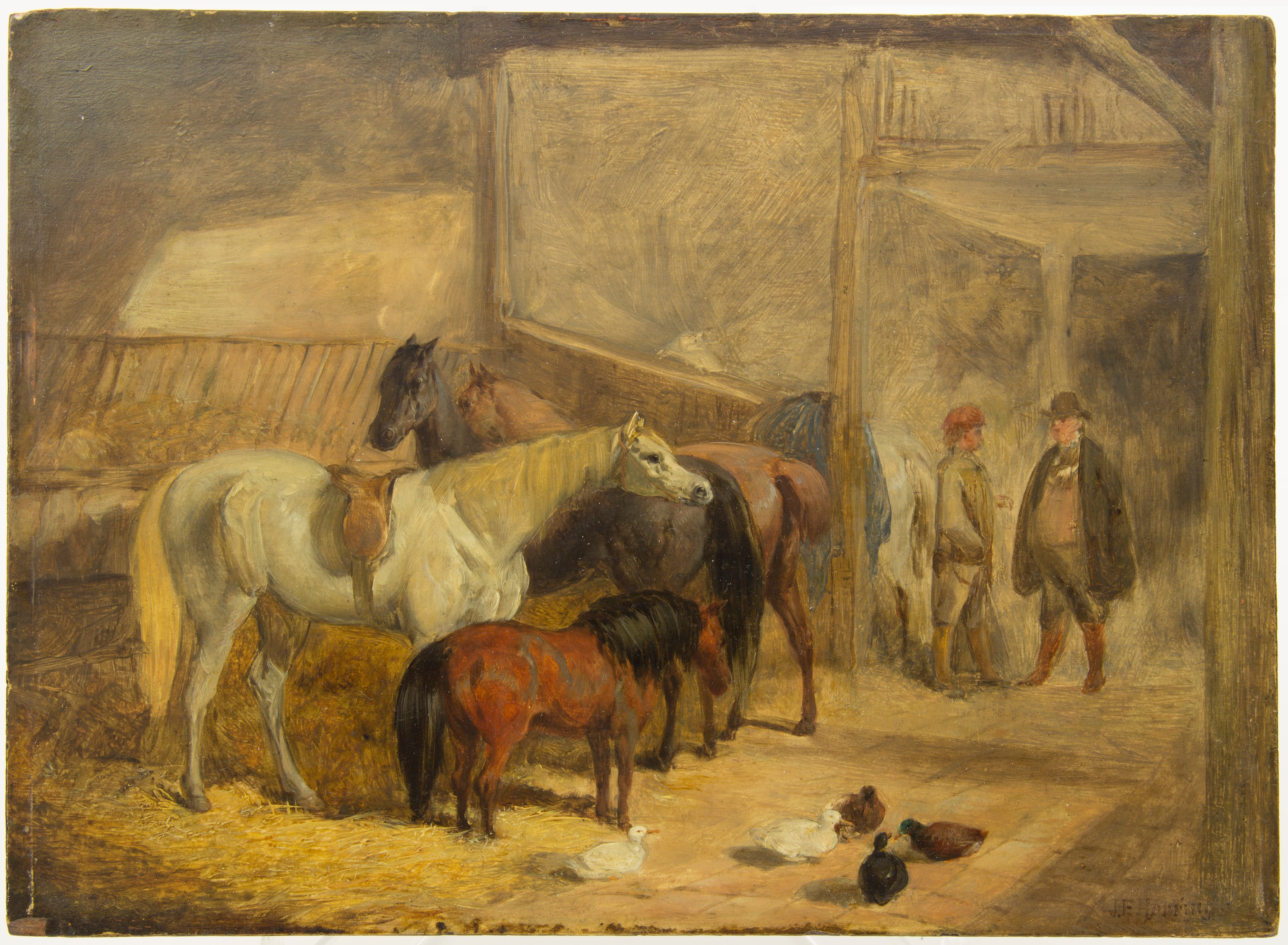 Barnyard Scene