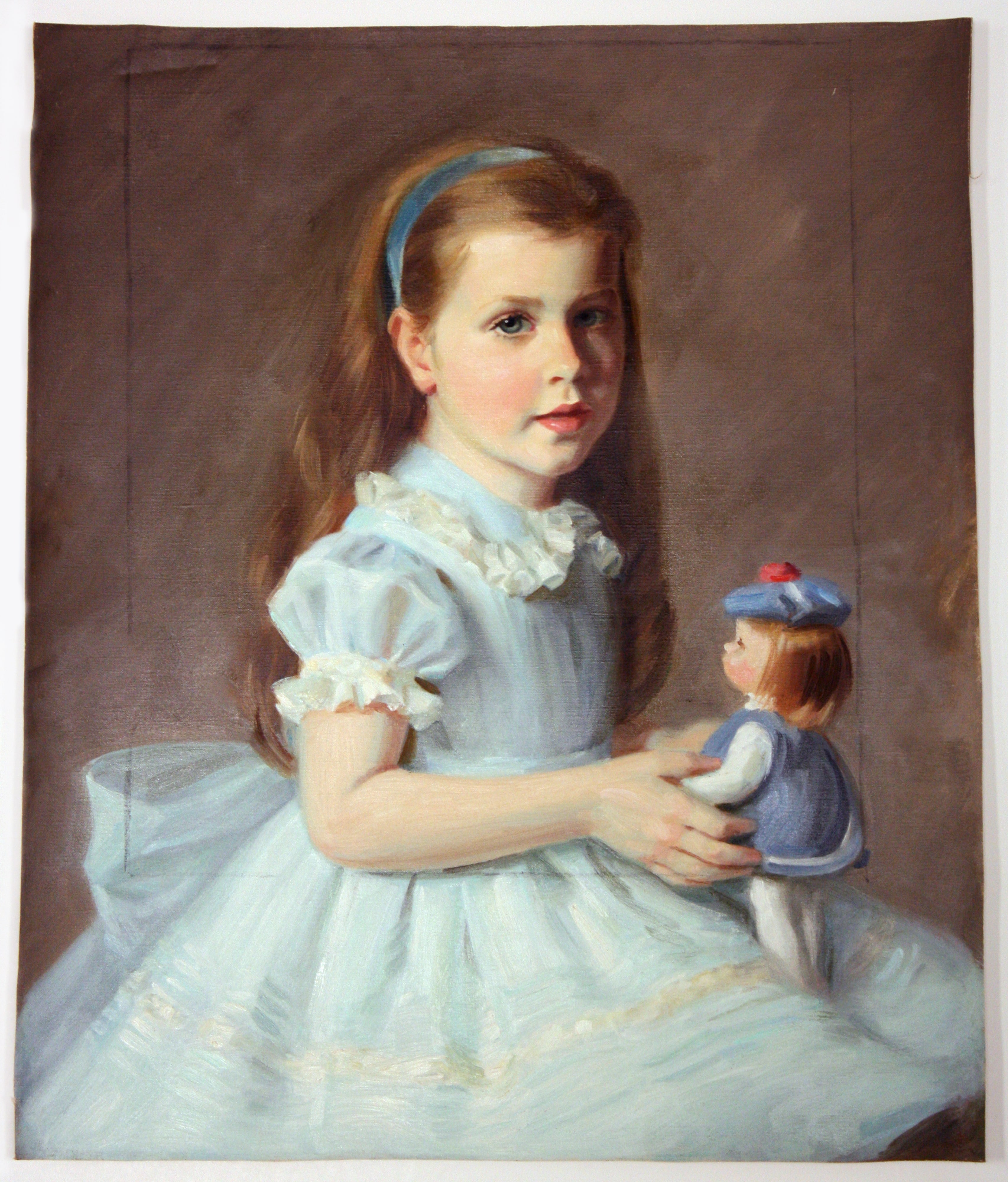 Girl in Blue