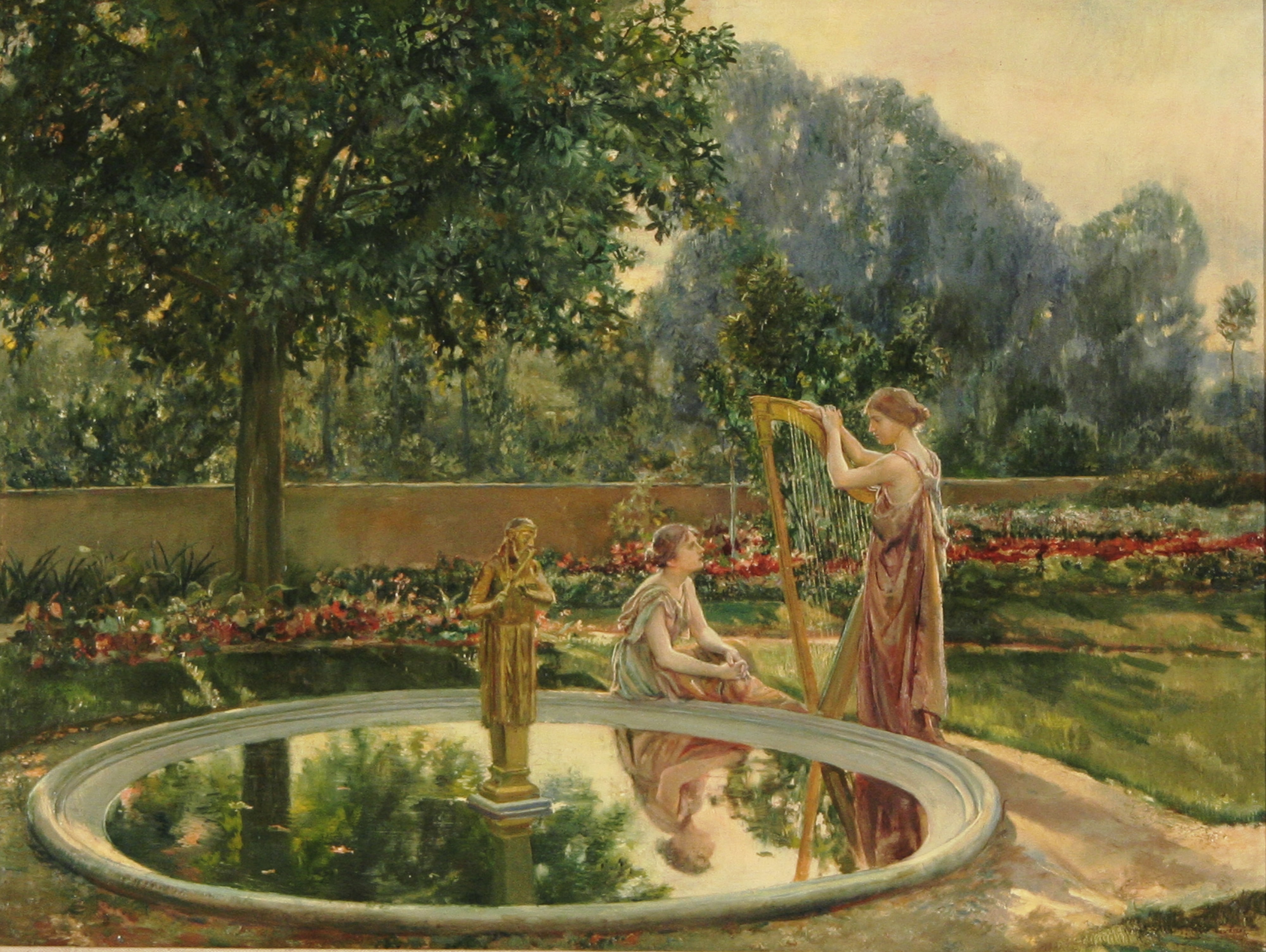 The Interlude, Garden of MacMonnies (L'Interlude, Jardin de MacMonnies)