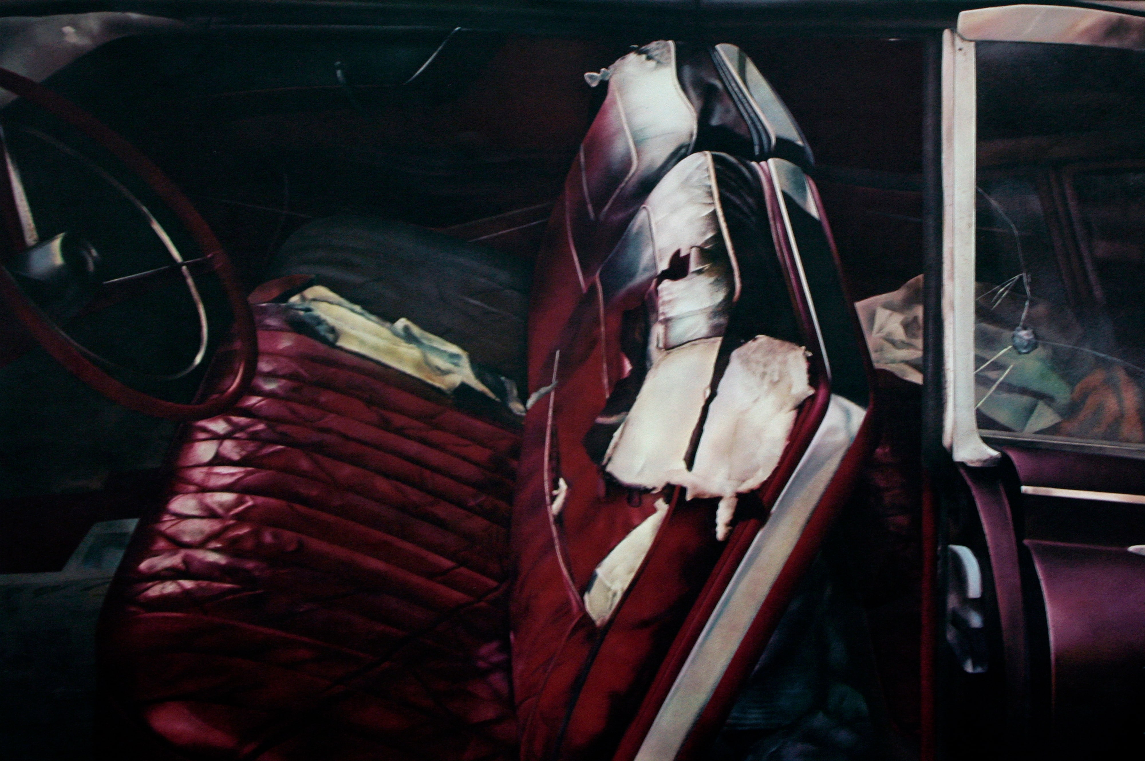 Arrested Vehicle with Red Seats from the portfolio Radical Realism I