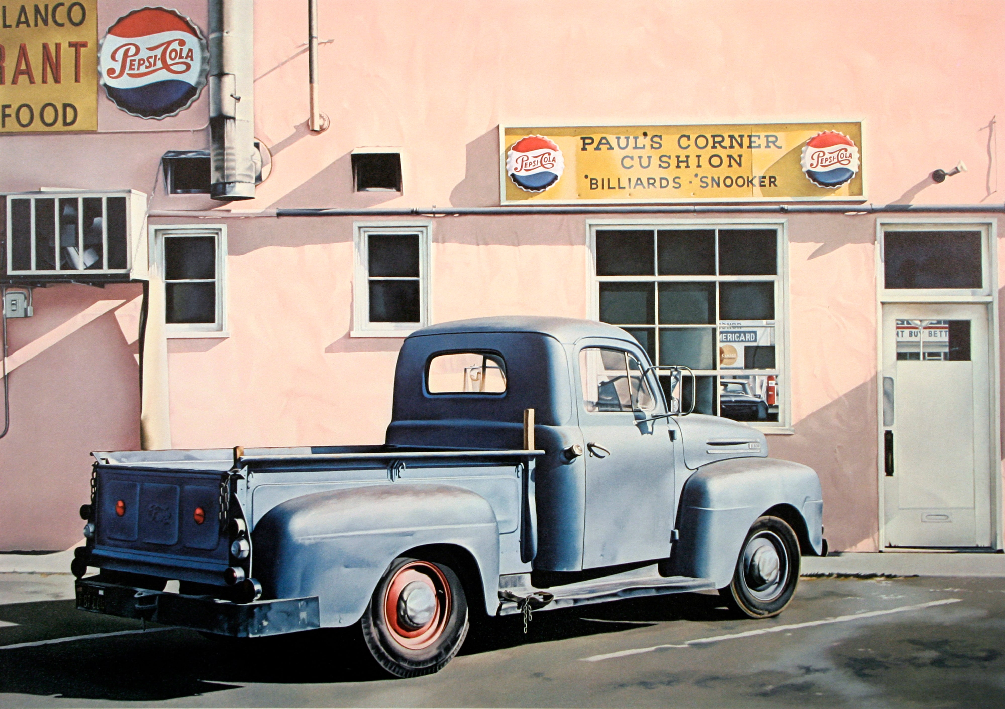 Paul's Corner Cushion from the portfolio Radical Realism I