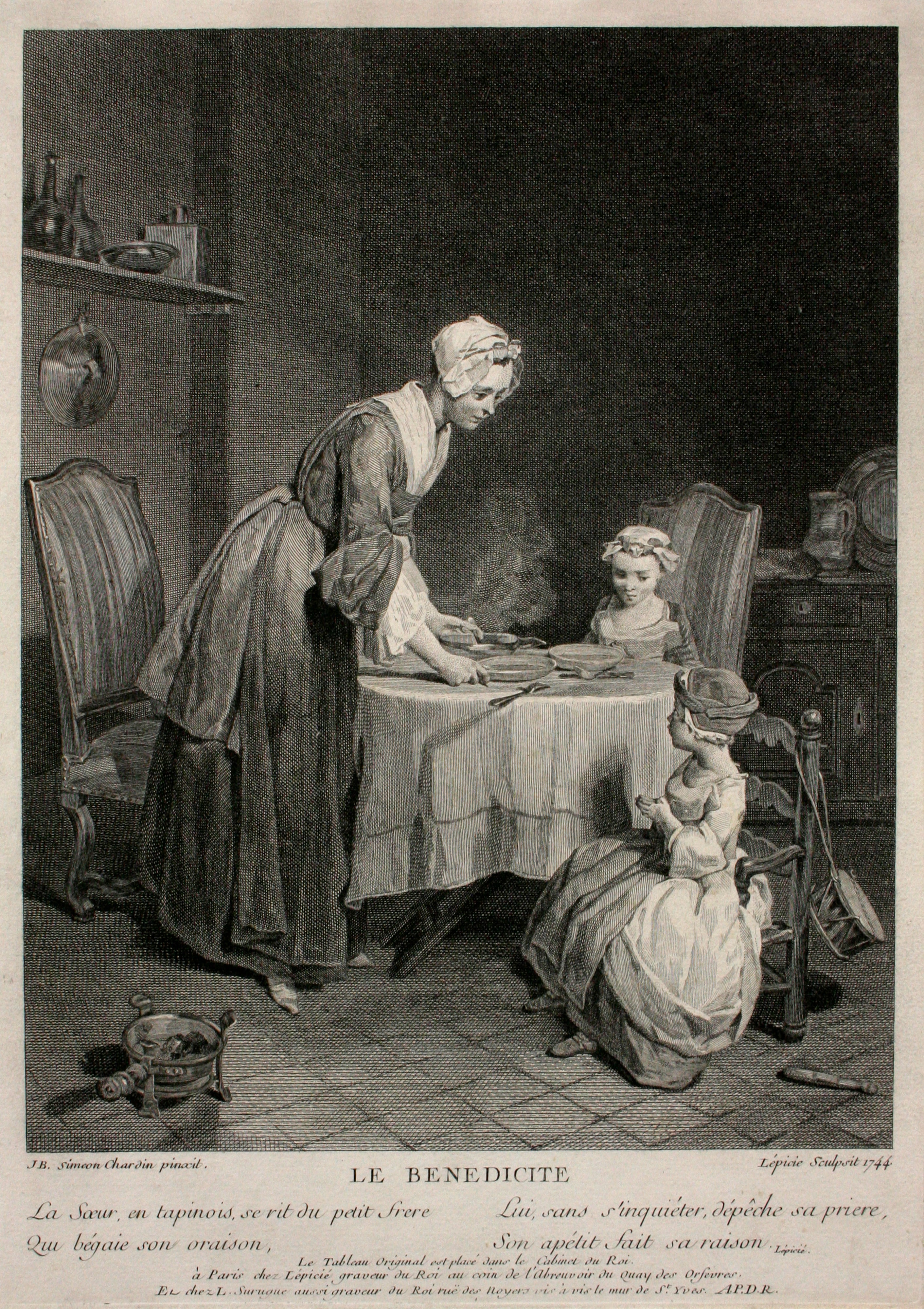 Saying Grace (Le Bénédicité)