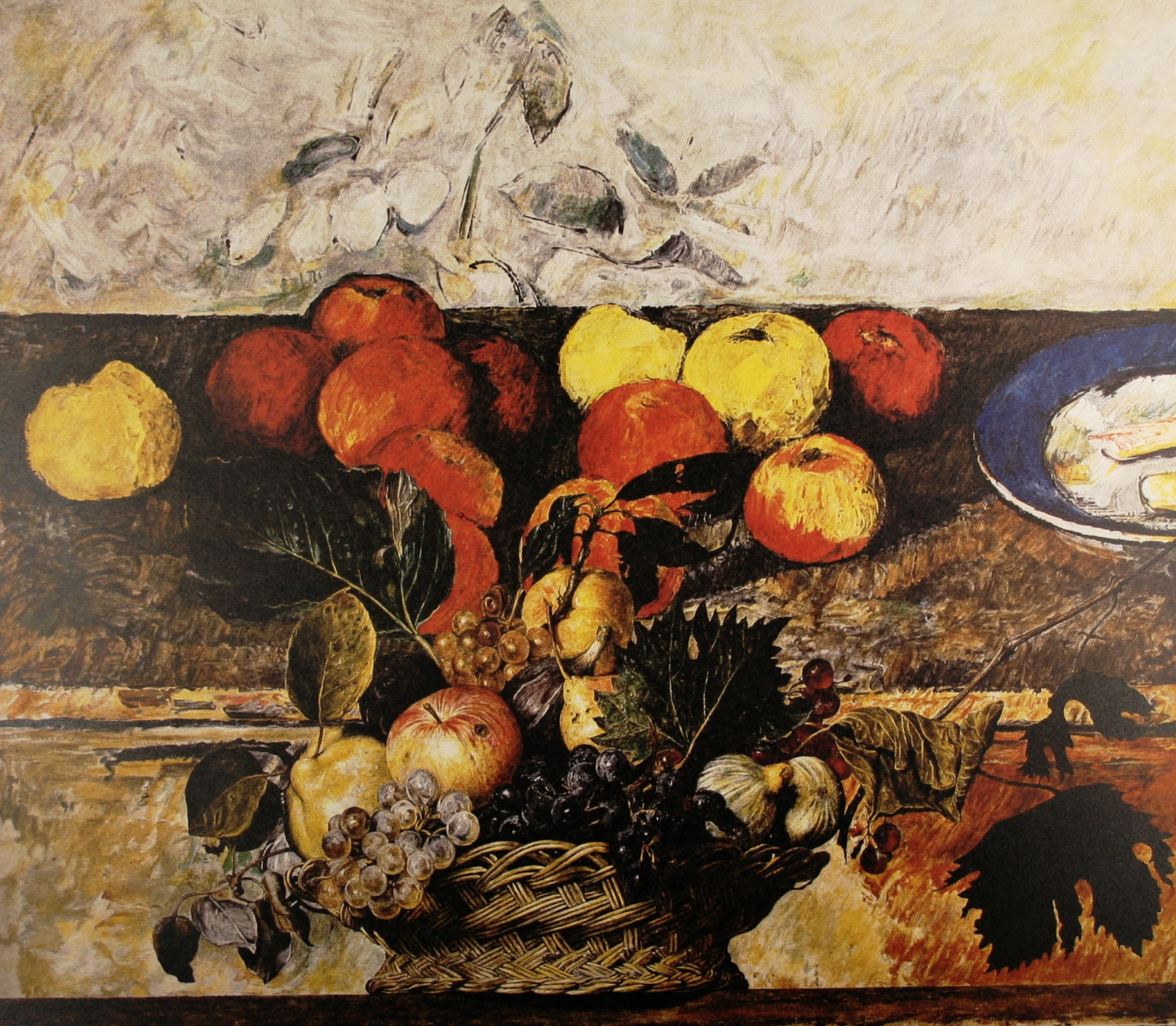 Still Life with Cezanne and Caravaggio