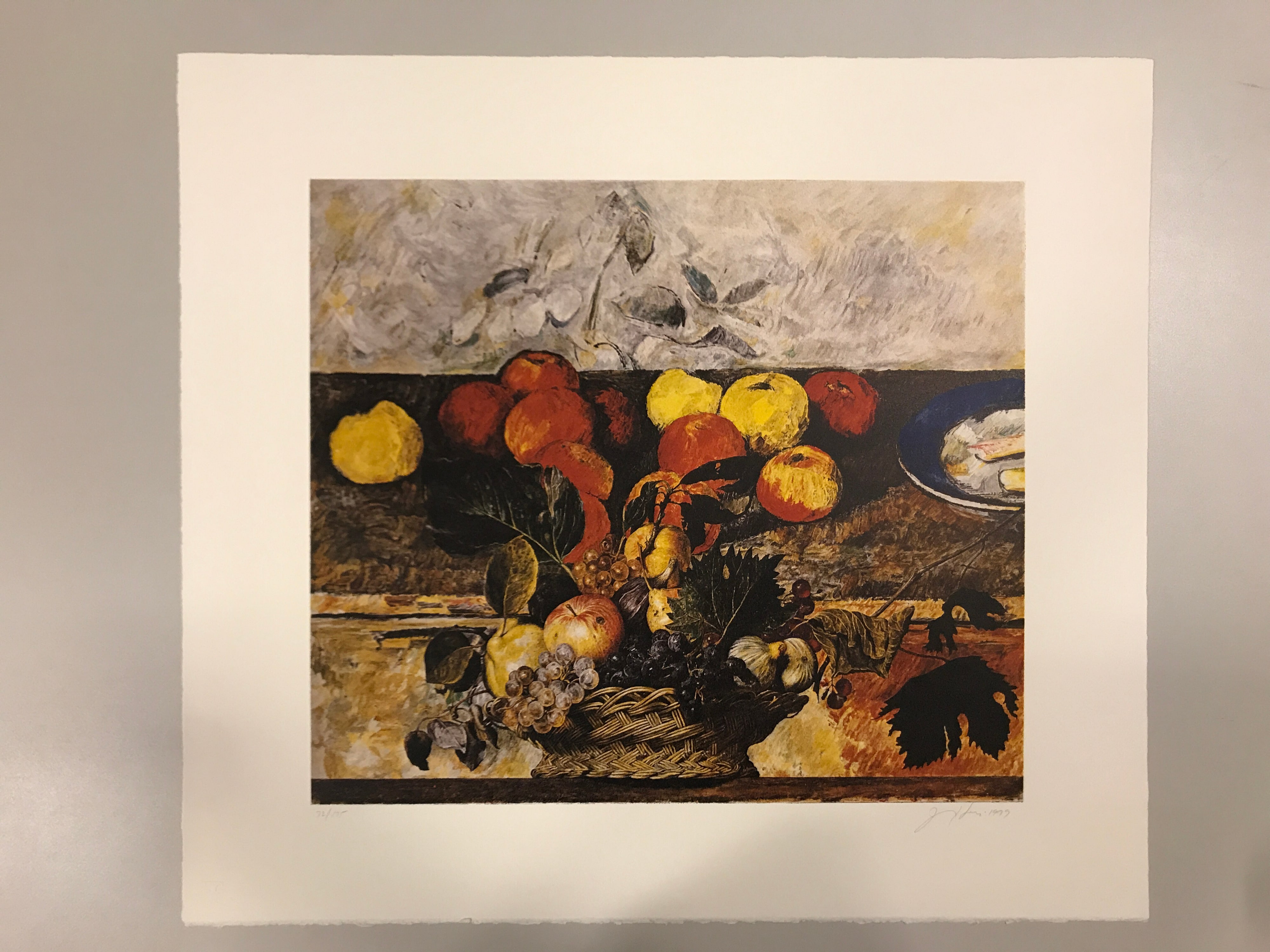 Still Life with Cezanne and Caravaggio