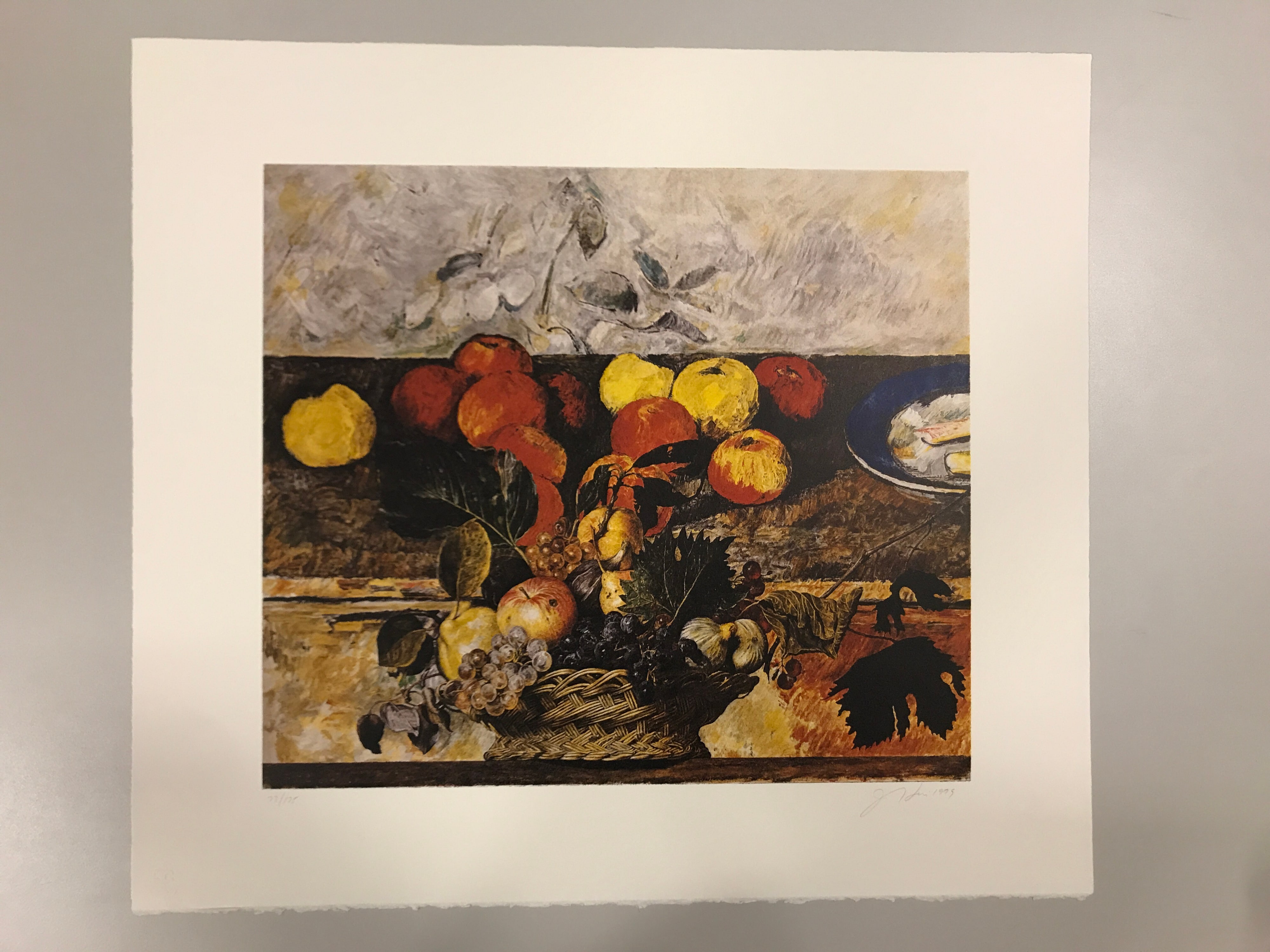 Still Life with Cezanne and Caravaggio