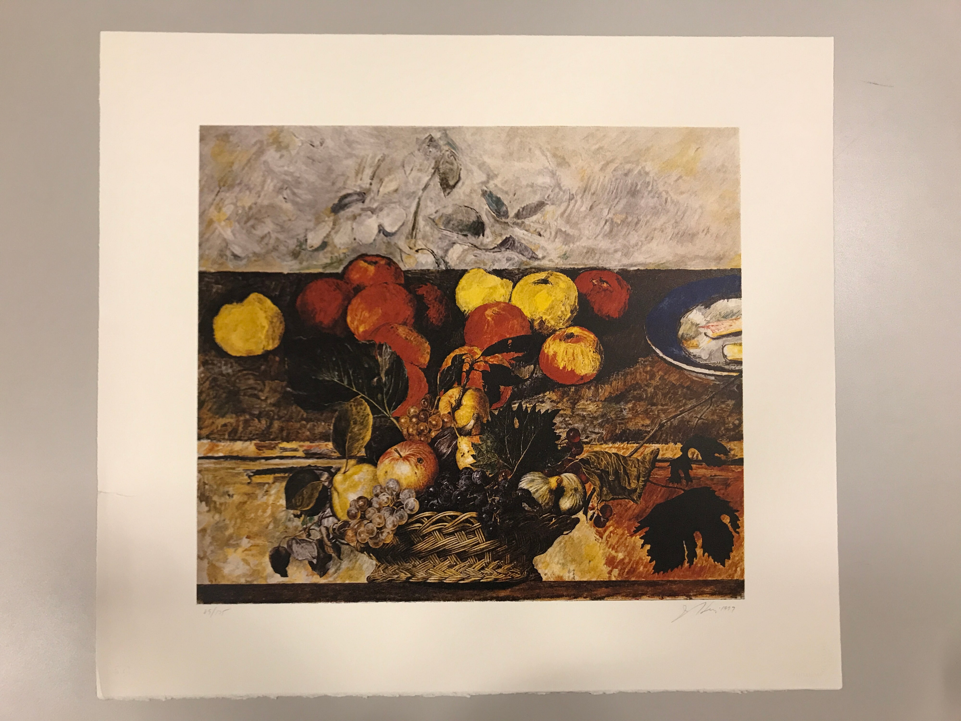 Still Life with Cezanne and Caravaggio