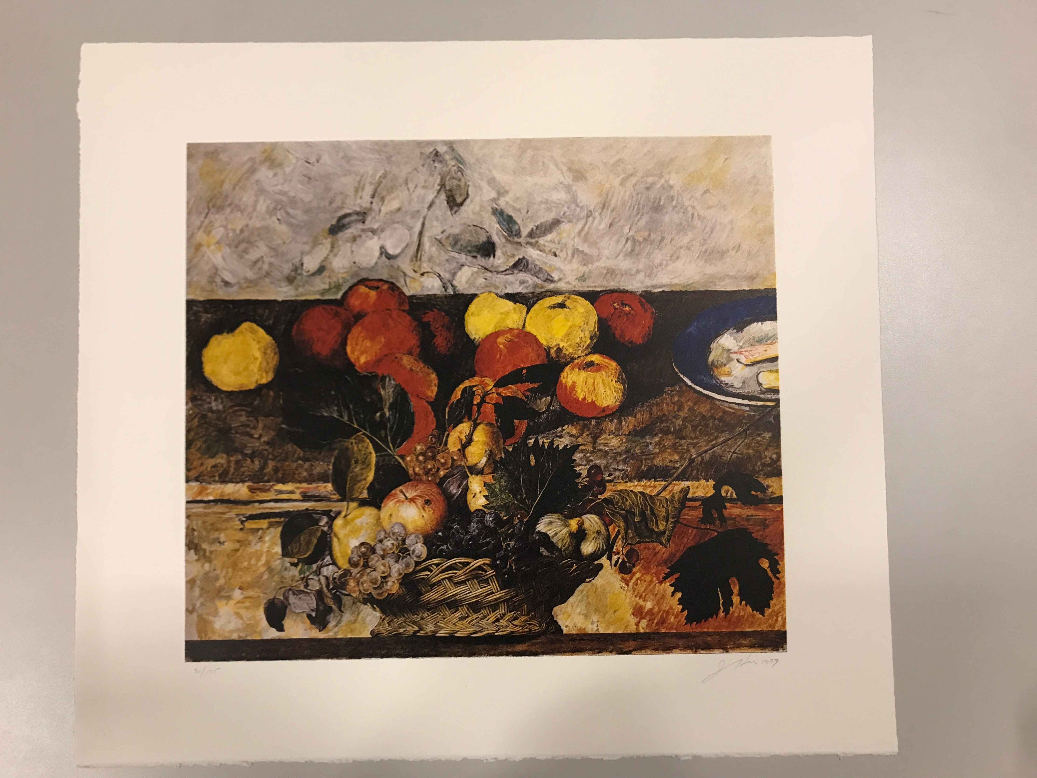 Still Life with Cezanne and Caravaggio