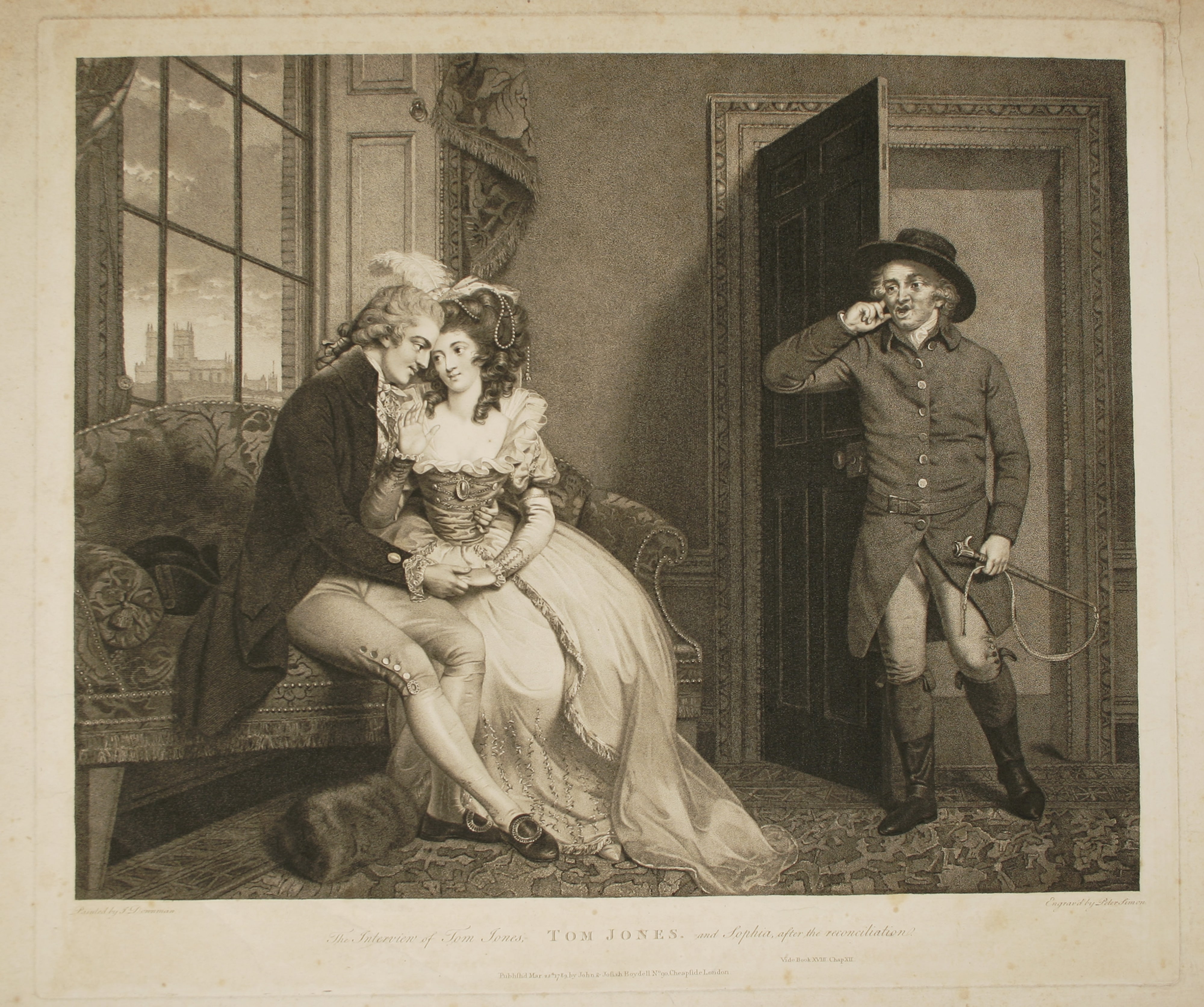 The Interview of Tom Jones and Sophia after the reconciliation