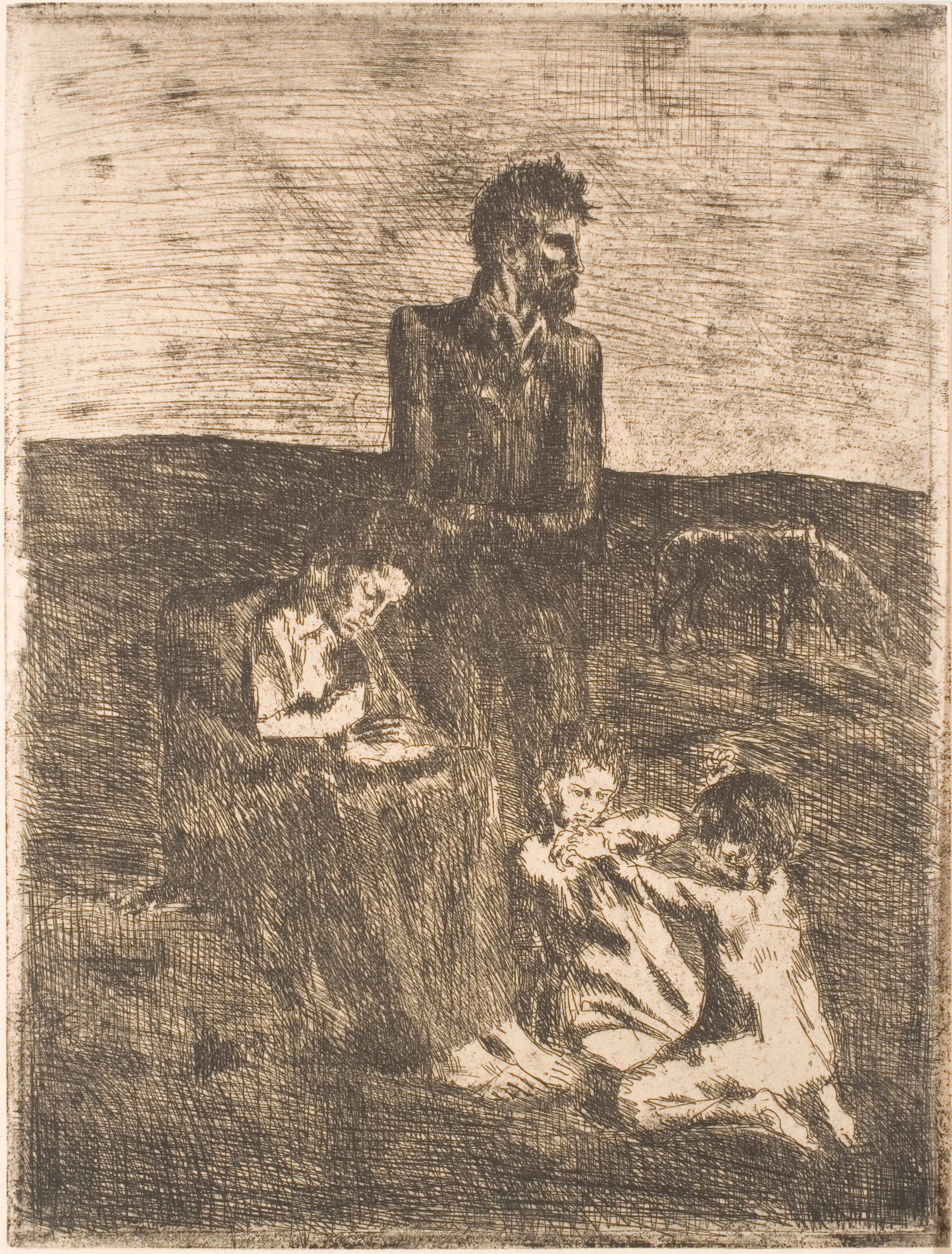 The Poor Ones (Les Pauvres) from the suite The Saltimbanques
