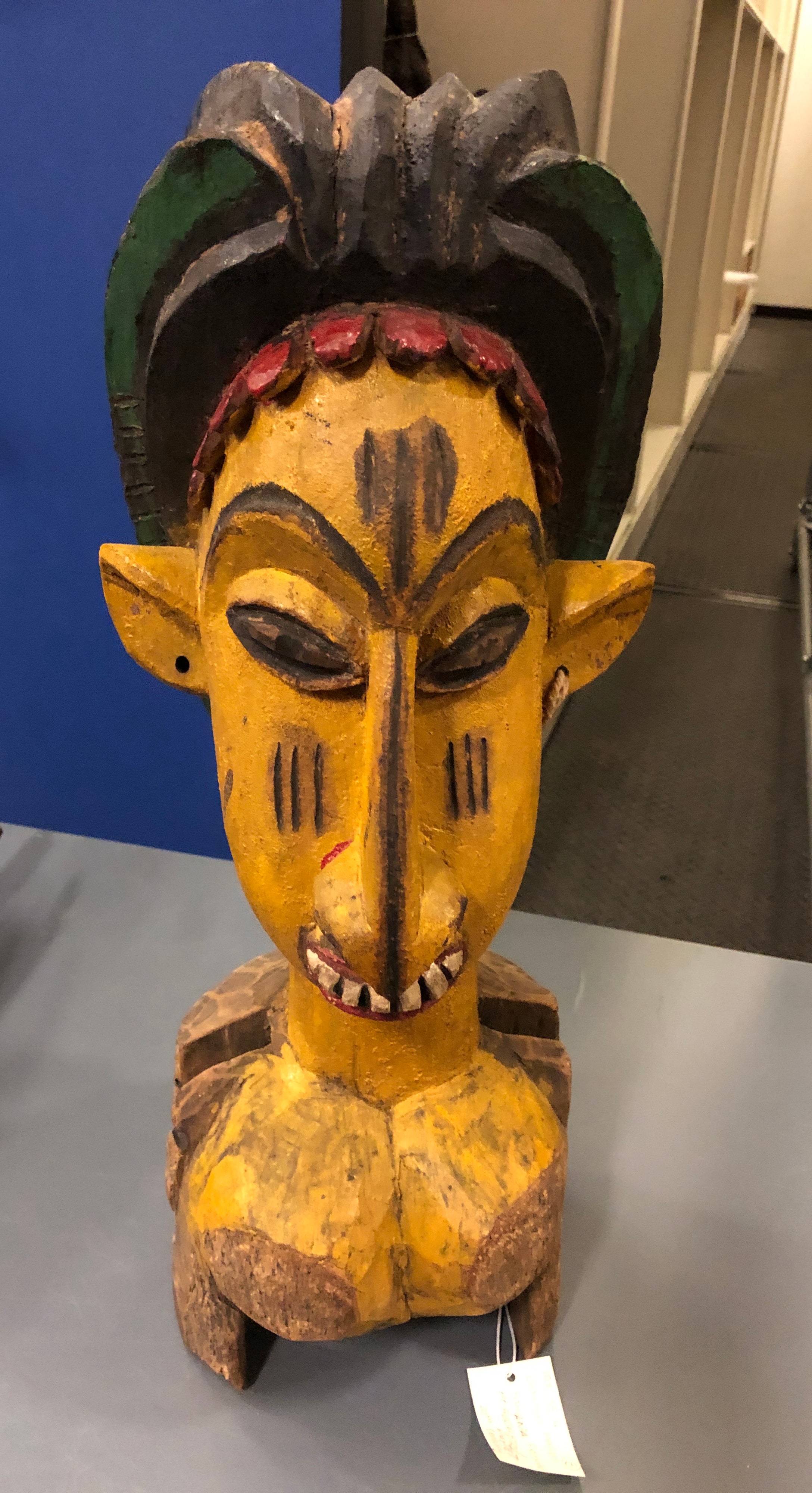Female Bust Headdress/Puppet