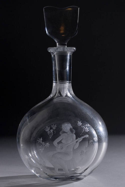 Decanter with stopper