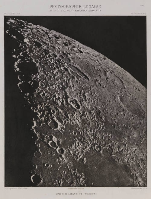 Photographie Lunaire: Schiller - Schickhard - Campanus