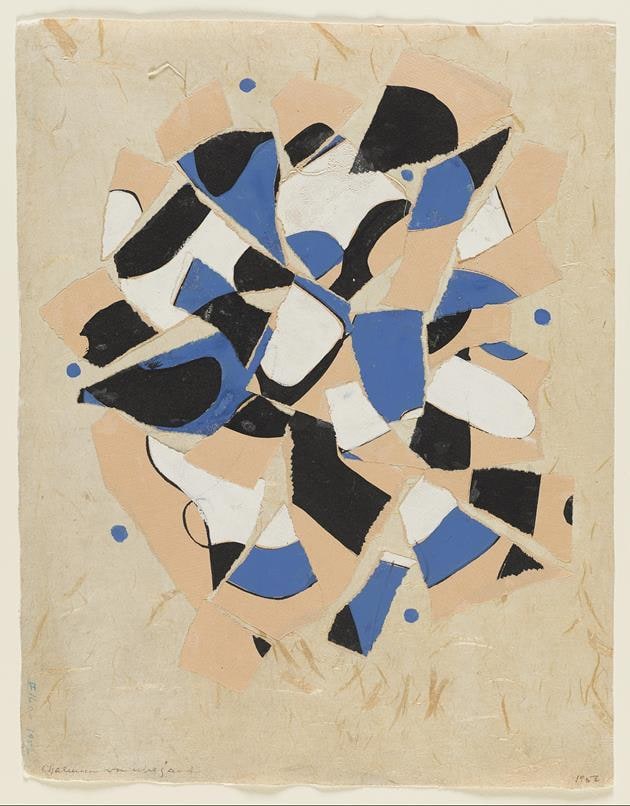 Torn Composition I (Collage #160)