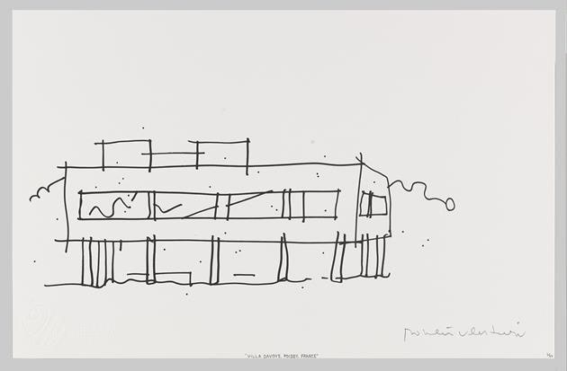 Villa Savoye, Poissy, France, 2007