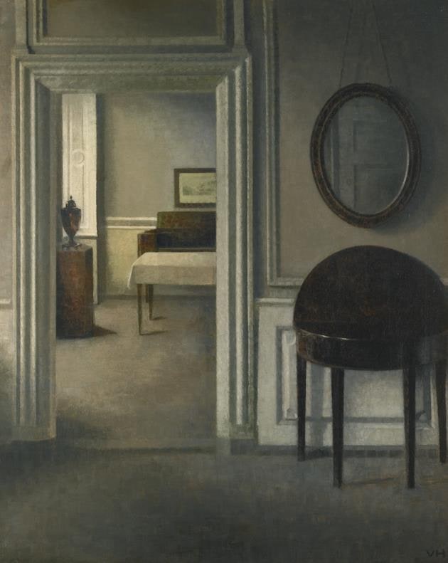 Interior with a Mirror
