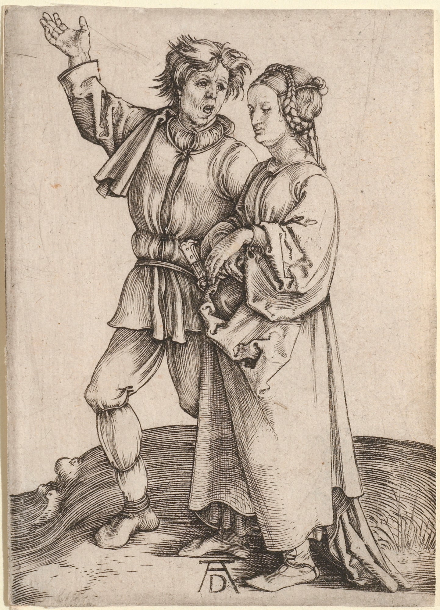 The Rustic Couple (The Peasant and His Wife)