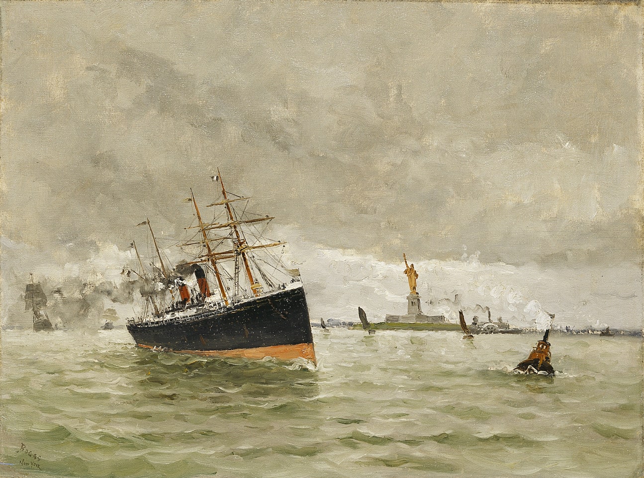 New York: Entering the Harbor