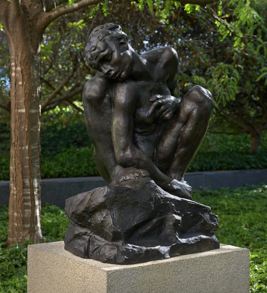Crouching Woman