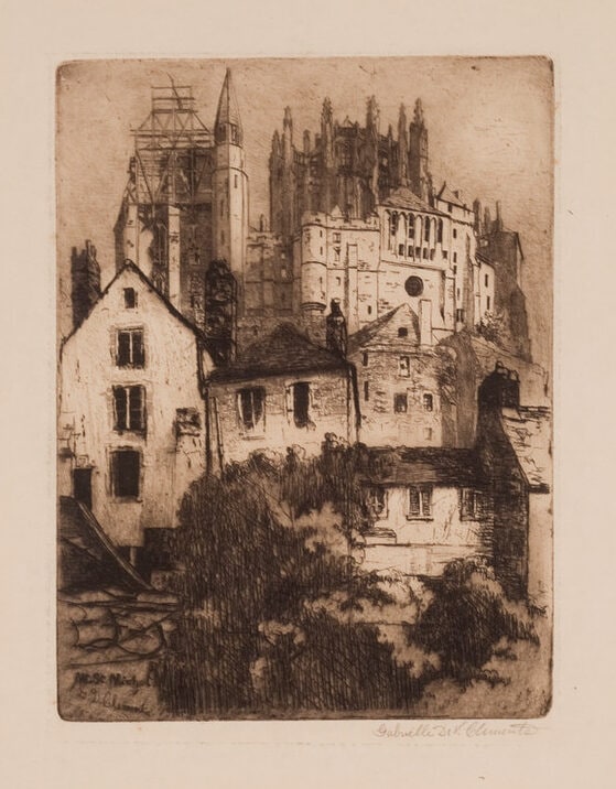 Church and Castle, Mont Saint Michel