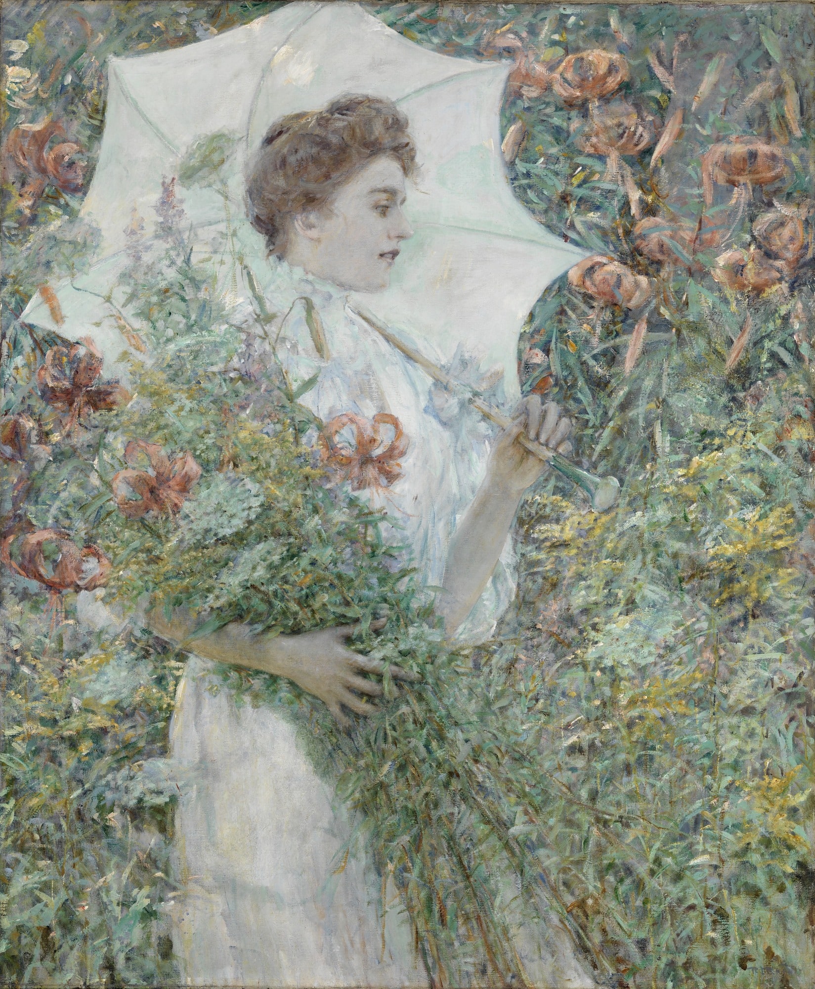 The White Parasol