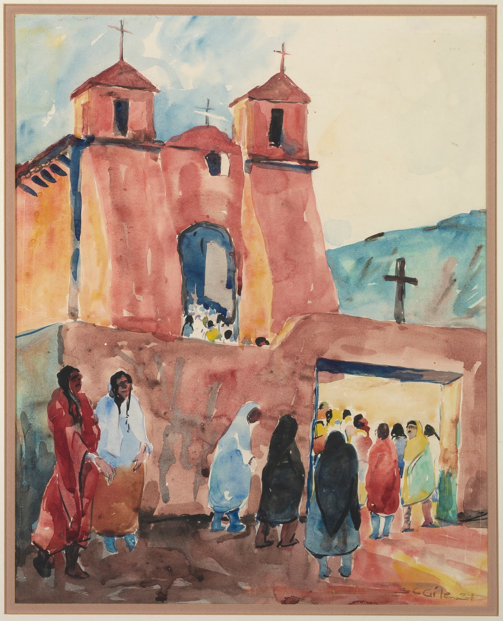 Church, Rancho de Taos