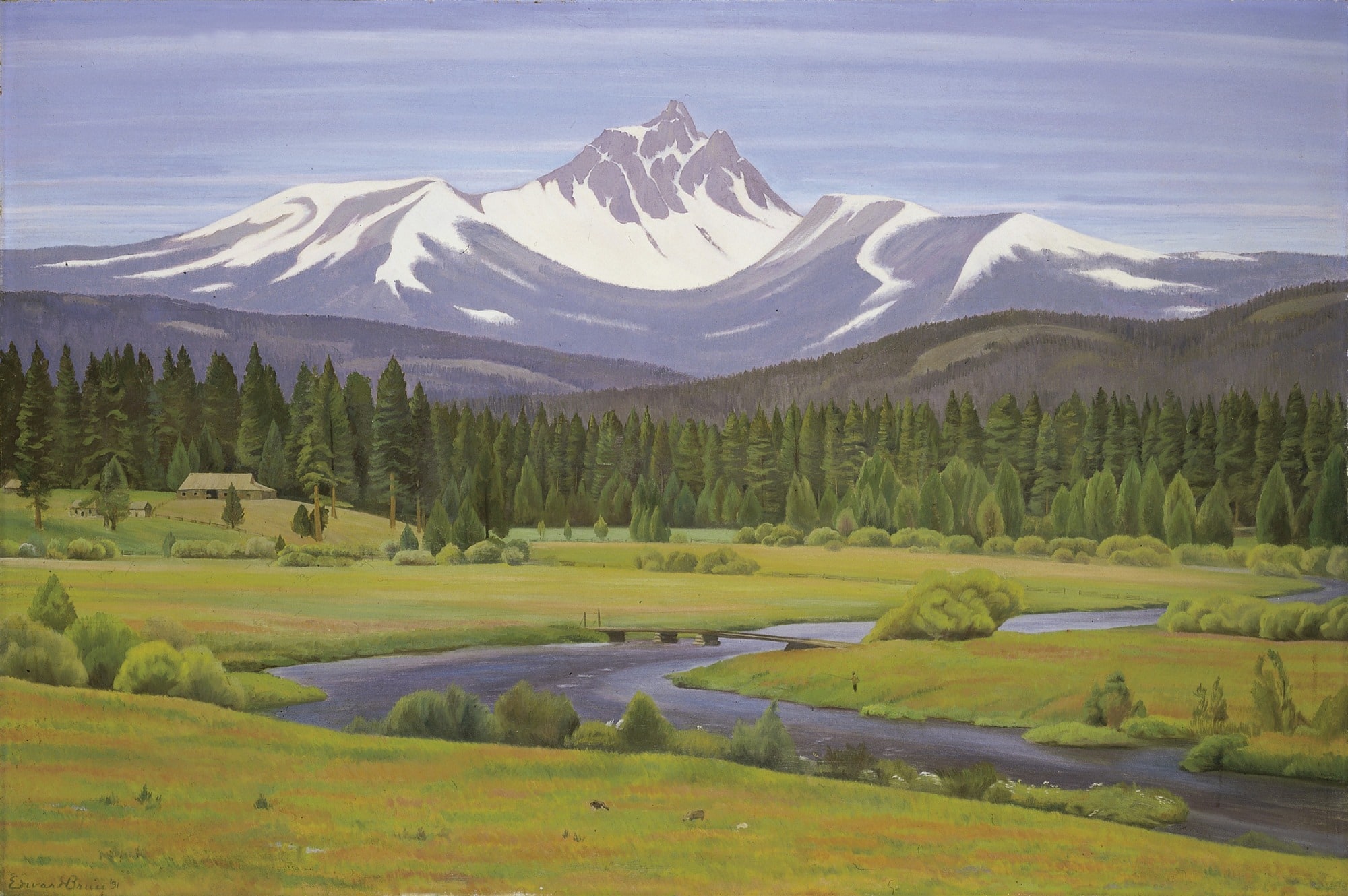 In the Cascade Mountains