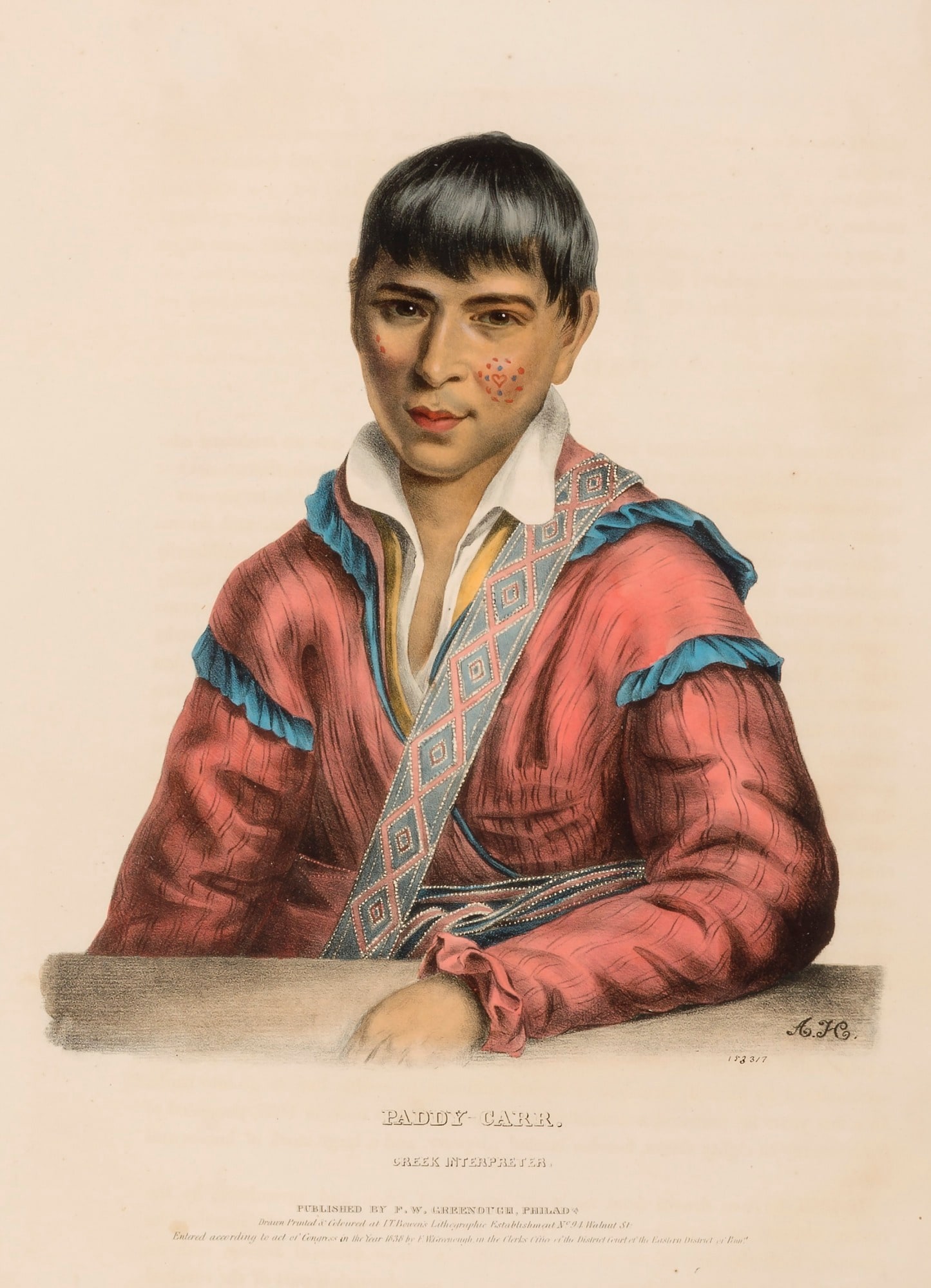 PADDY-CARR. CREEK INTERPRETER., from History of the Indian Tribes of North America