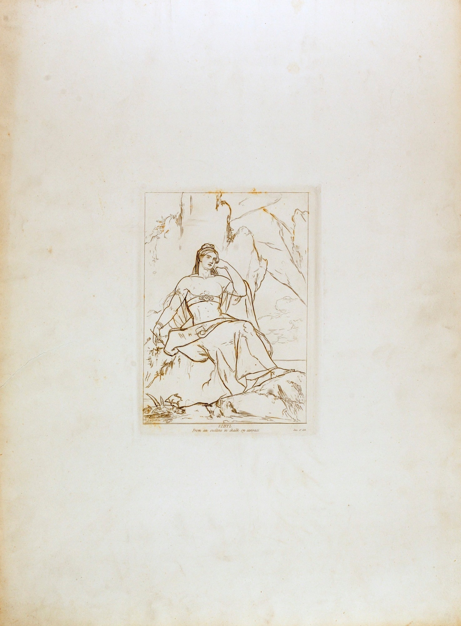 After Washington Allston's "Outlines and Sketches"