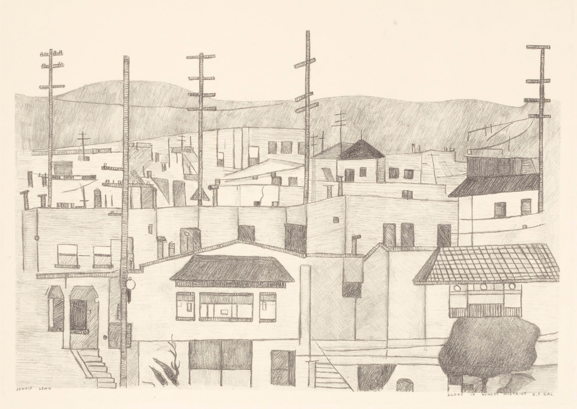 Scene in Sunset District
