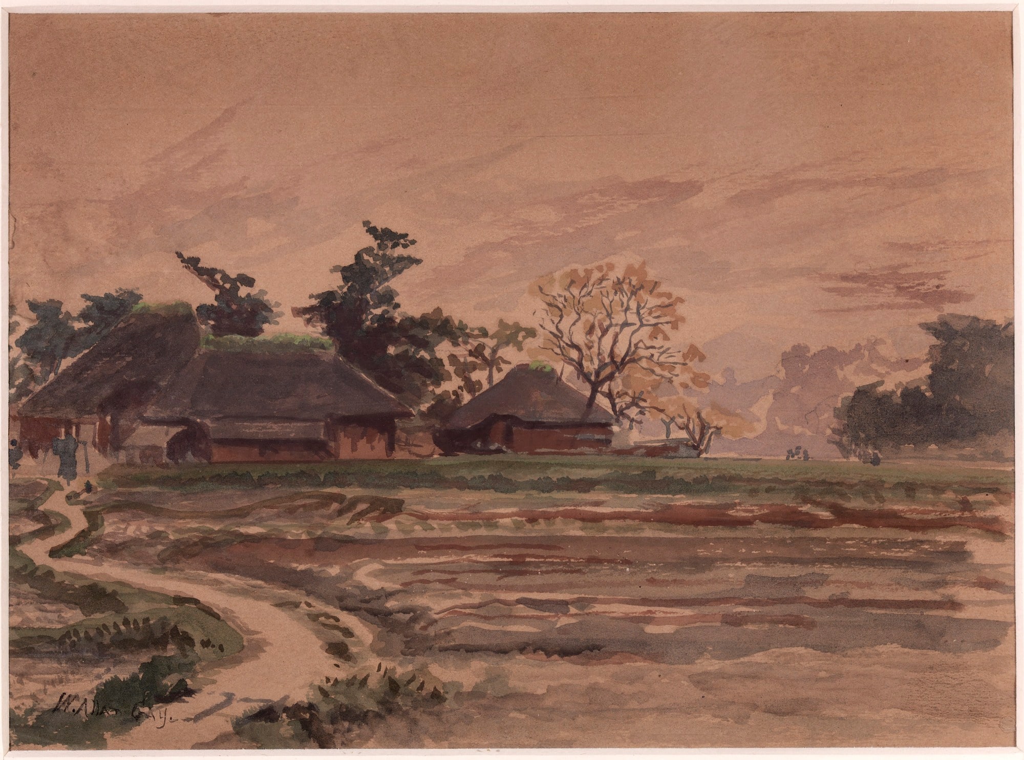Landscape with Houses