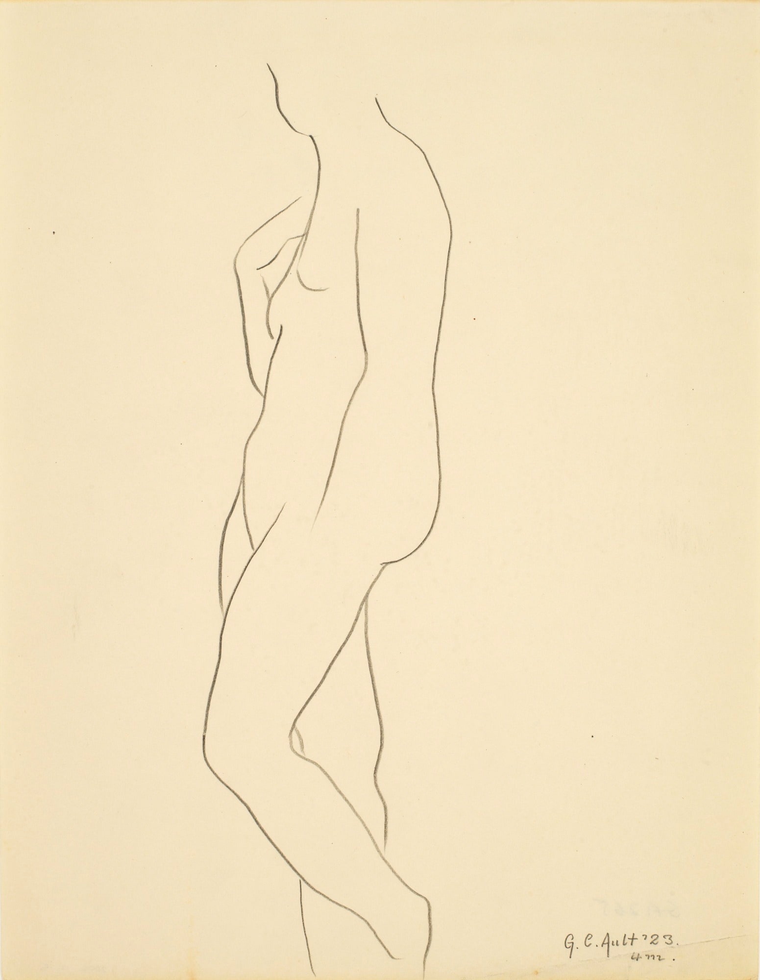 Untitled (standing female figure)