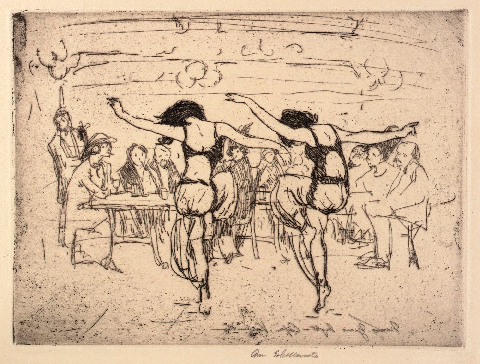 New Year's Night--Cafe Versaille
