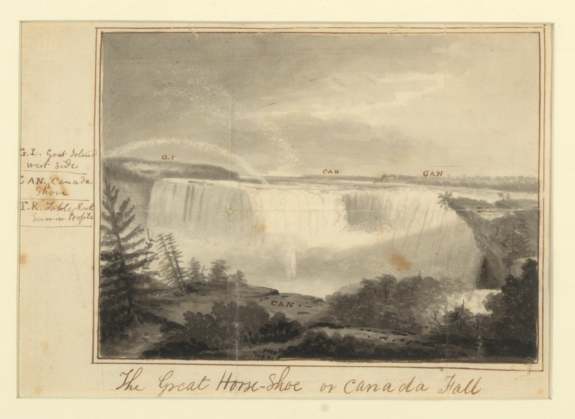 The Great Horse-Shoe or Canada Fall