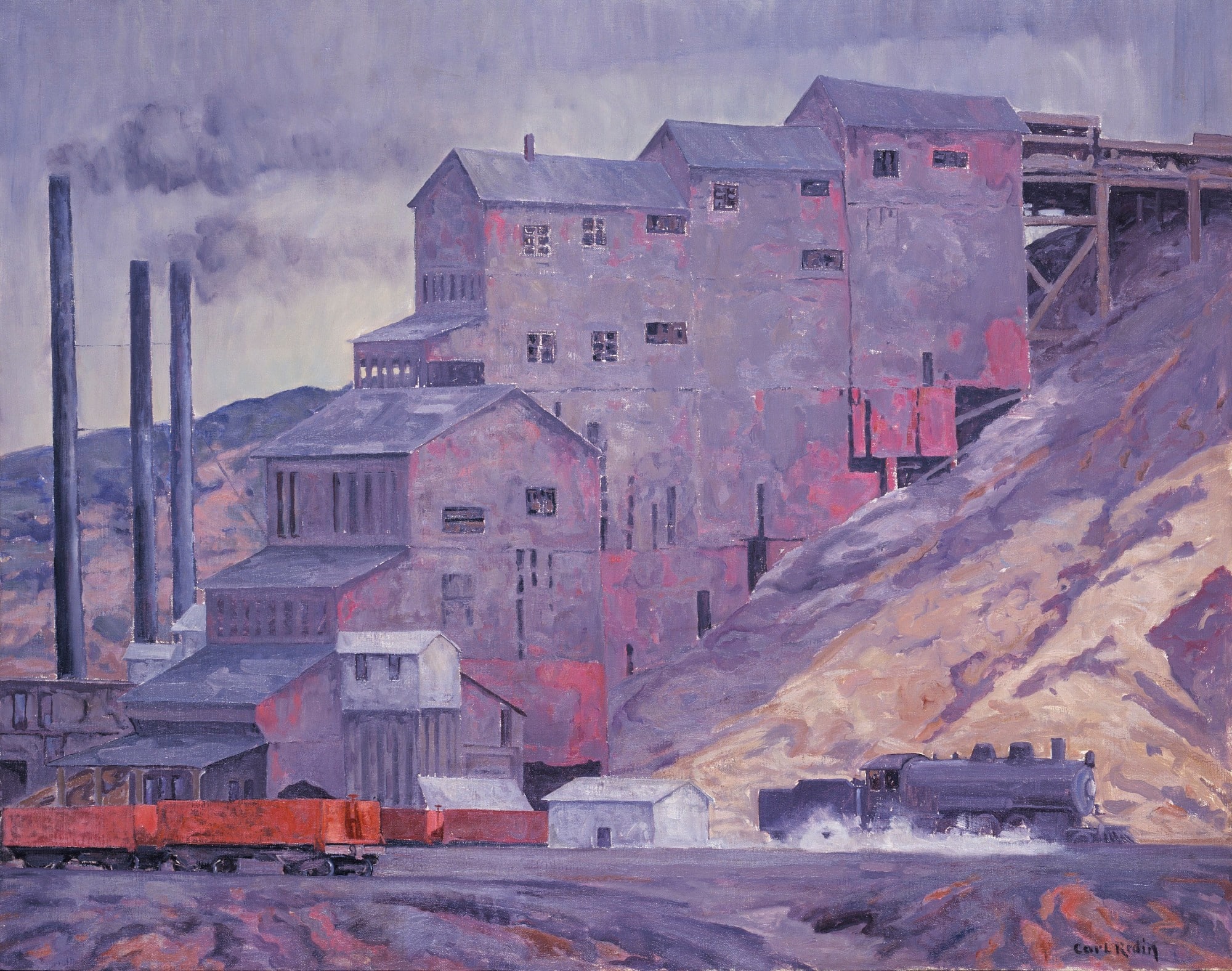 At Madrid Coal Mine, New Mexico
