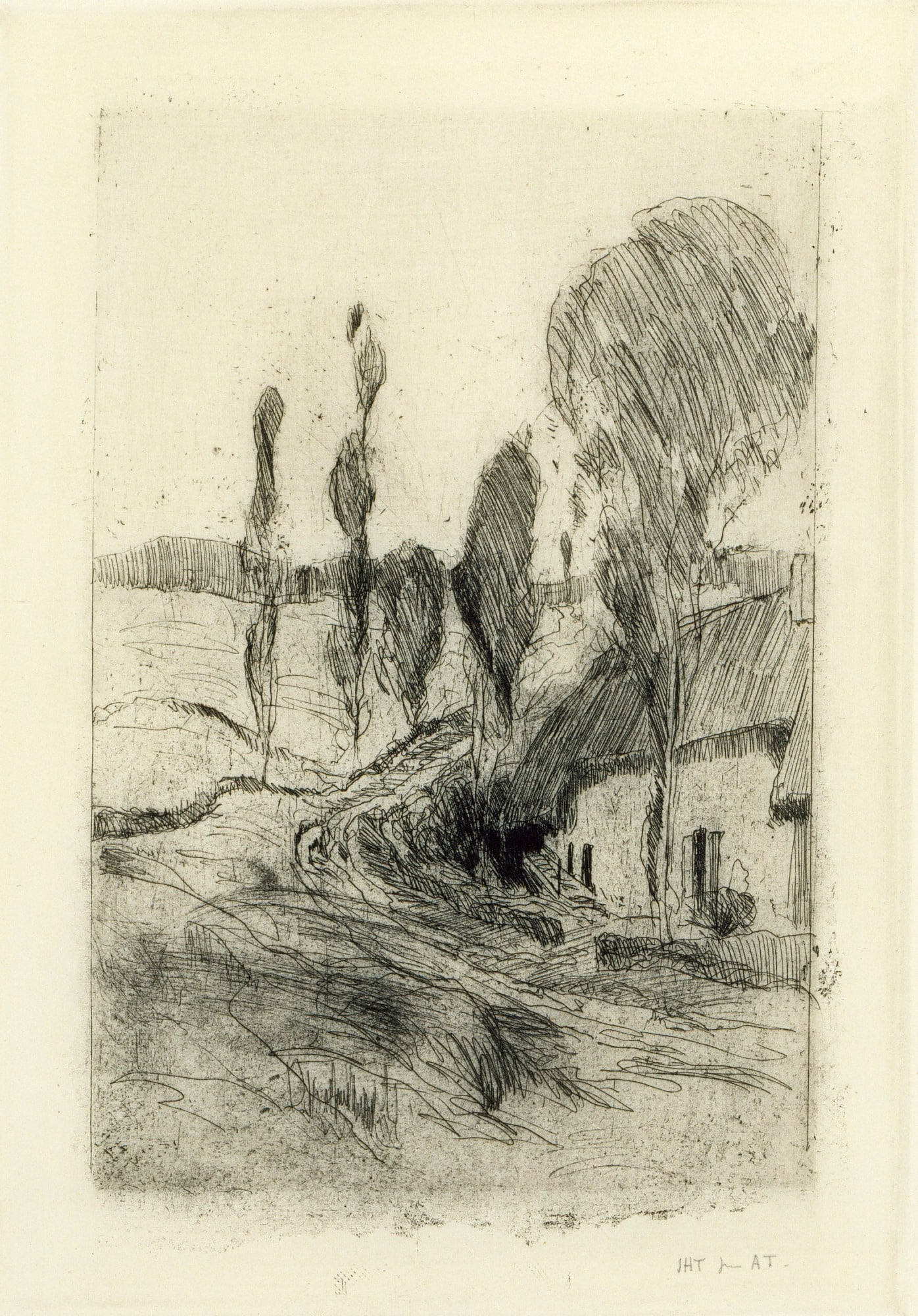 Road near Honfleur