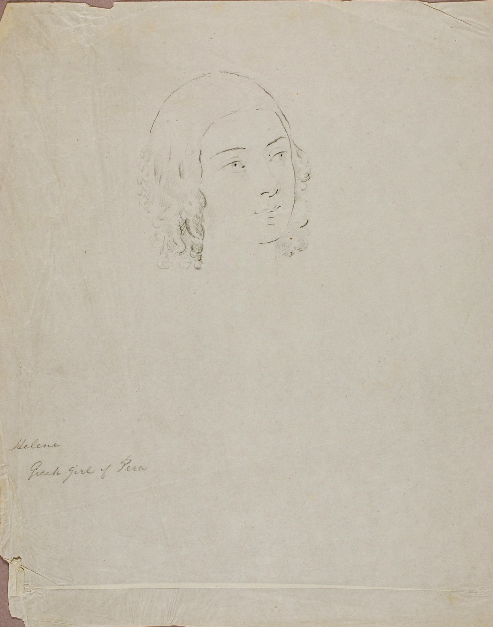 Helene, Greek Girl of Pera