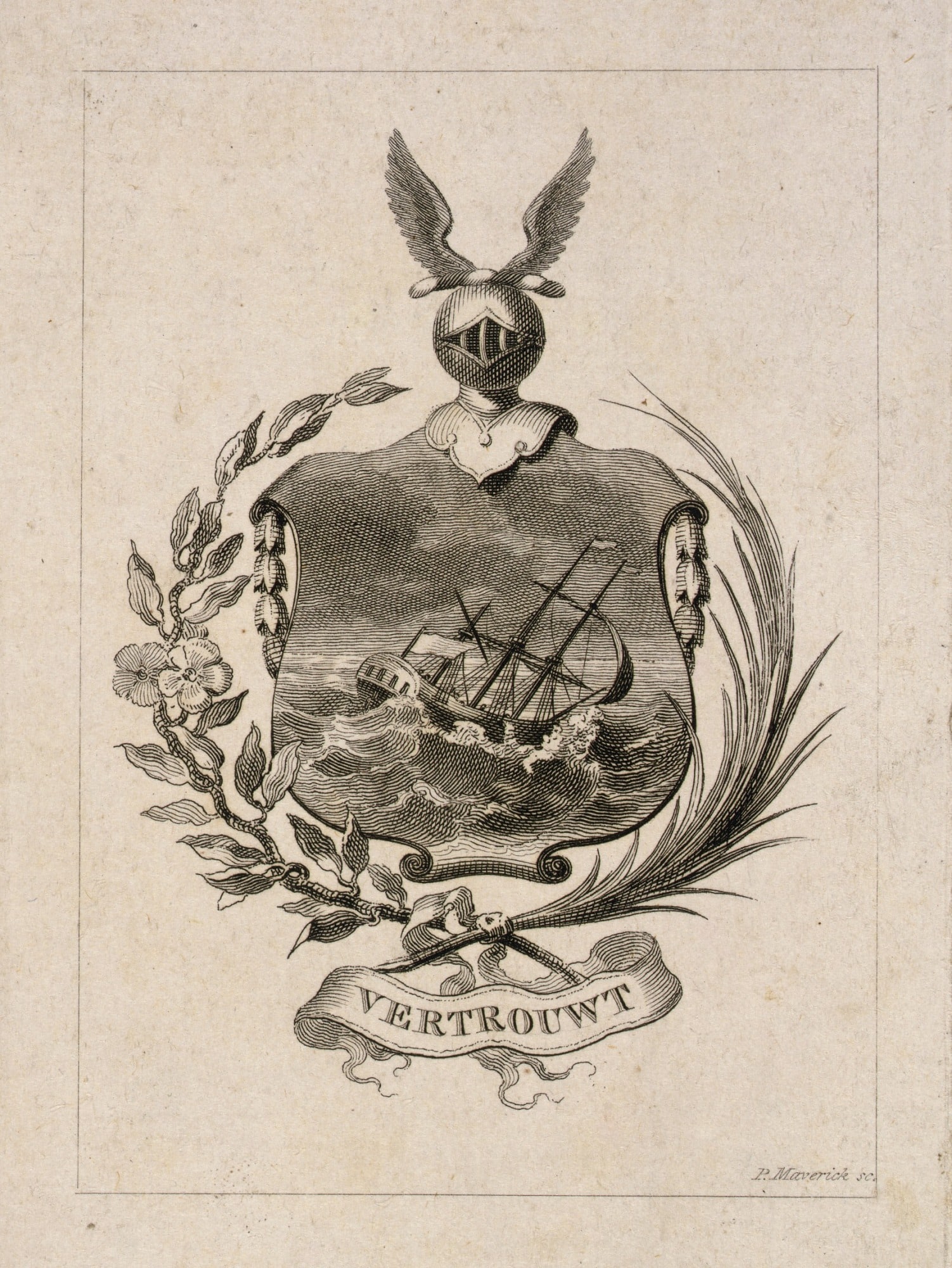 Vertrouwt Book Plate